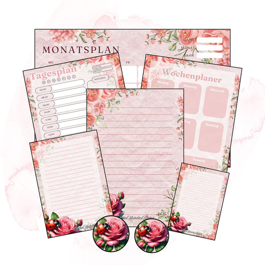 Planer Set Marienkäfer