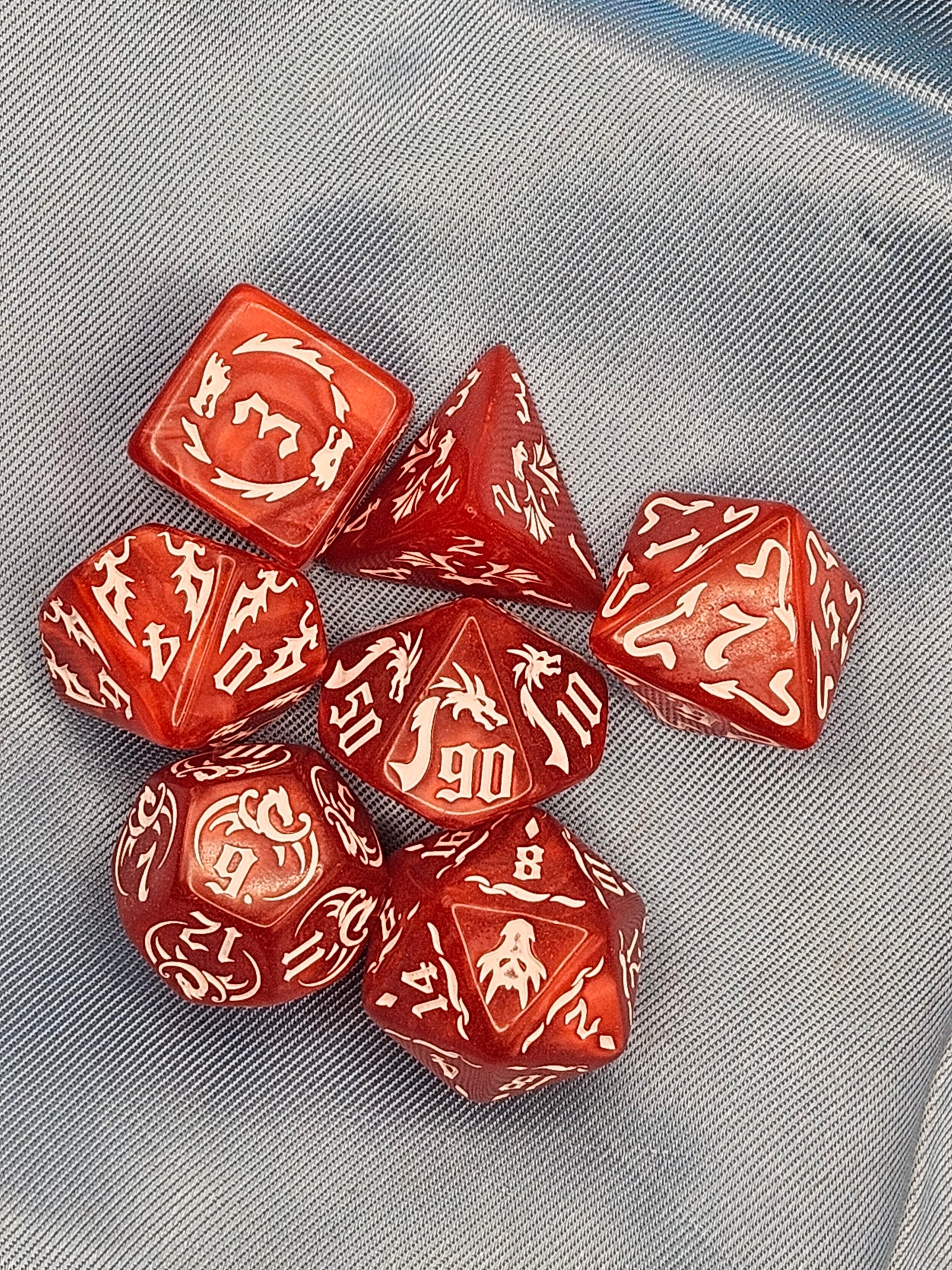 Würfelset Drachen