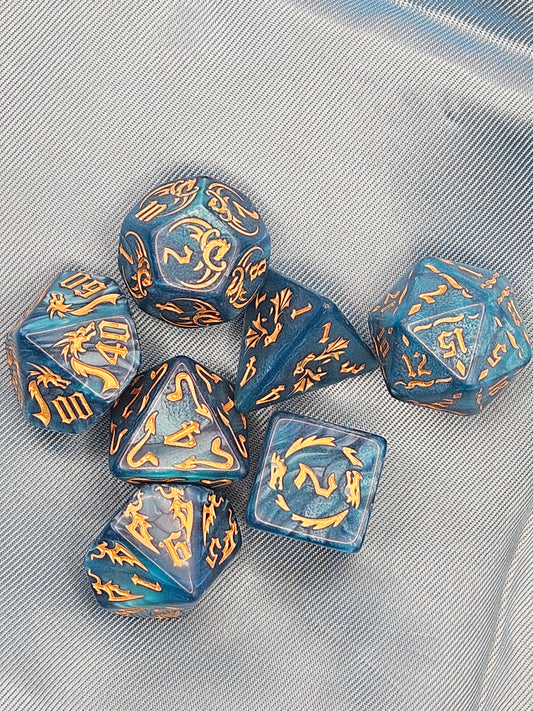 Würfelset Drachen