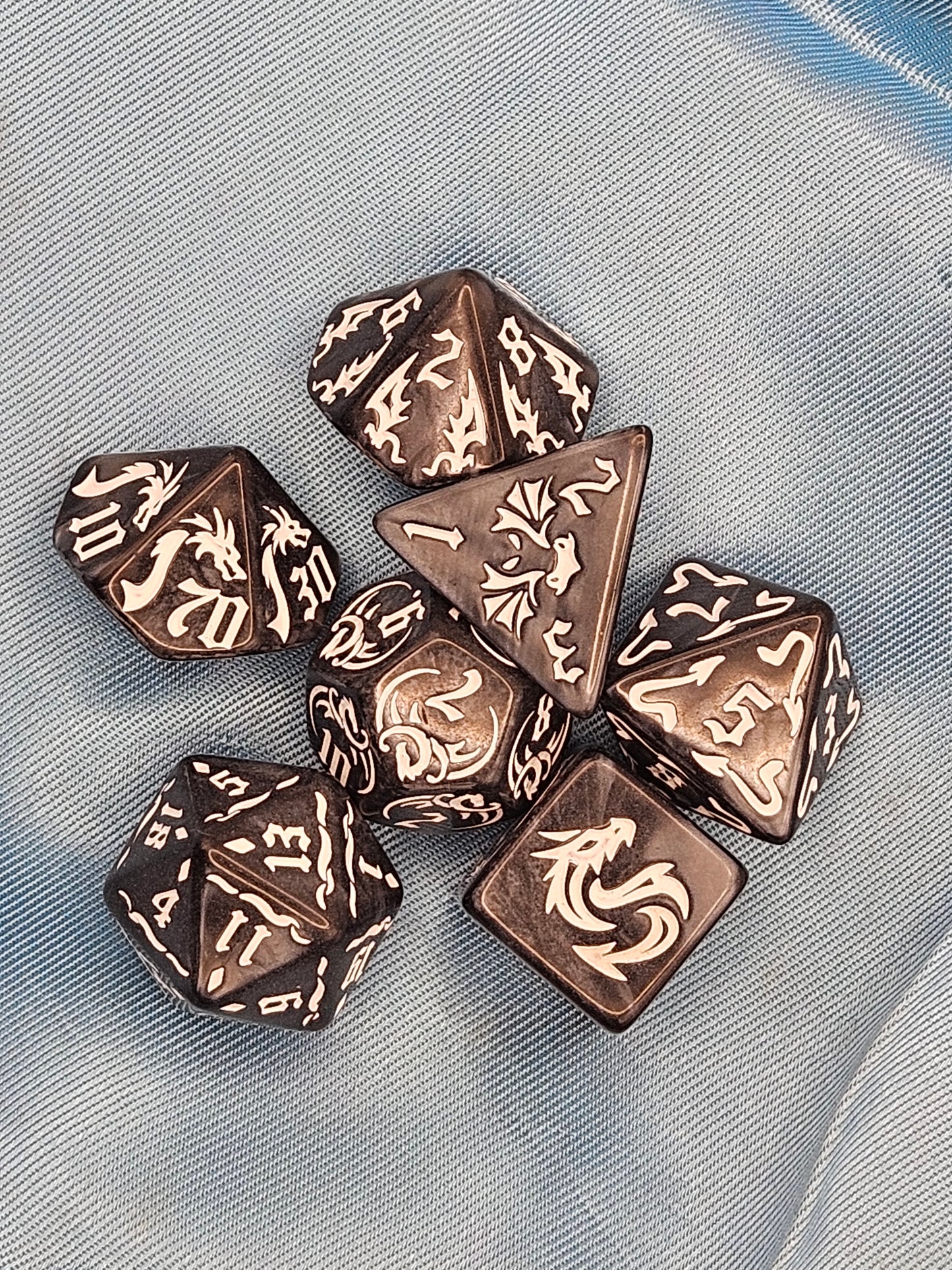 Würfelset Drachen