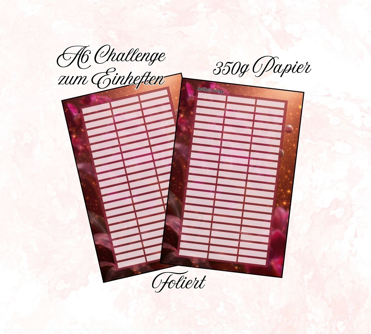 Die Magie der Orchidee - 500€ Sparplan