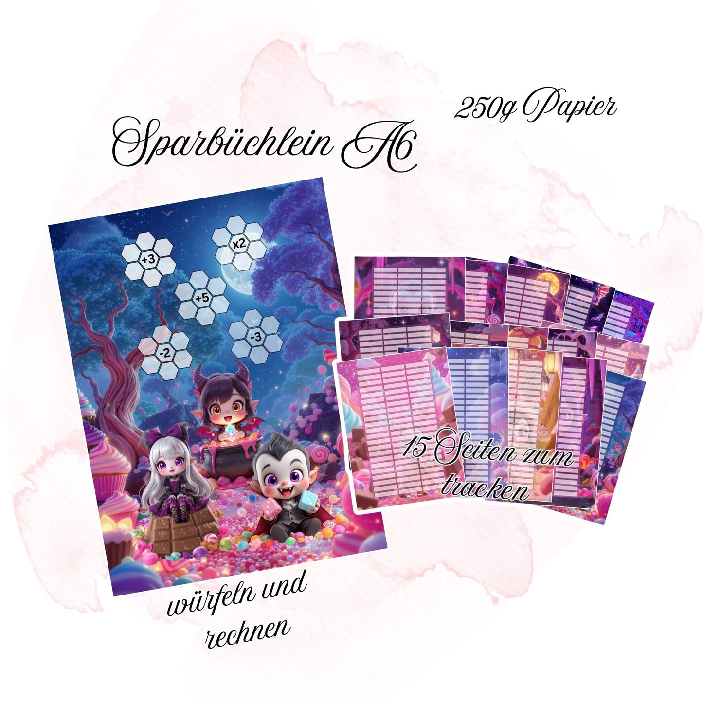 Sparbuch - Mitternacht im Bonbonreich