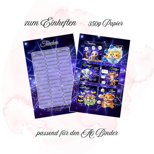 Sternzeichen Mini Jahreschallenge