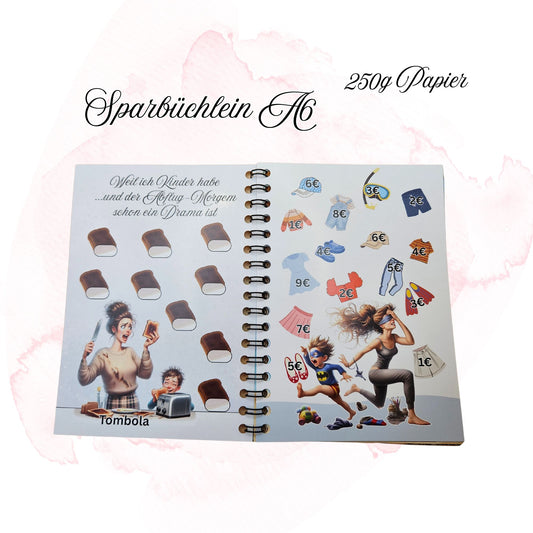 Sparbuch- Weil ich Kinder habe - Urlaubs Edition / Artikel 00166