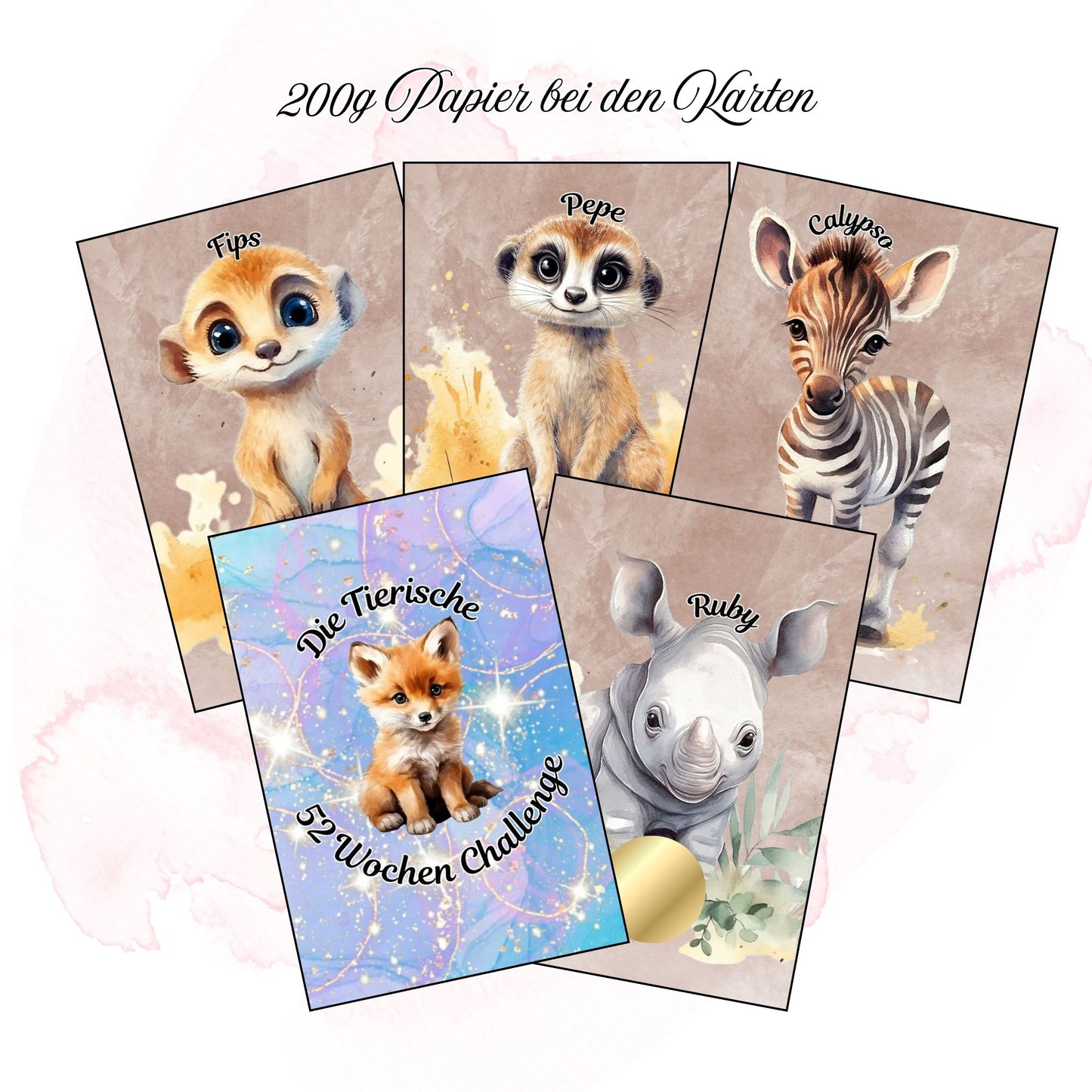 Die Tierische 52 Wochen Challenge