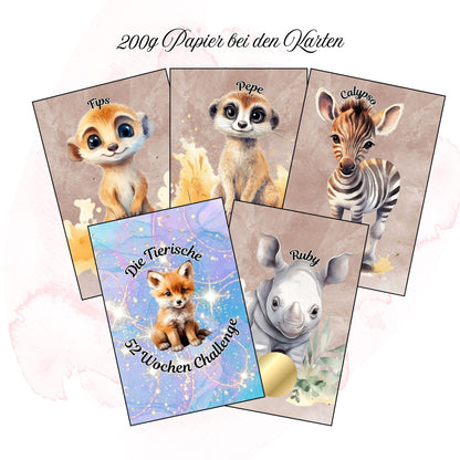 Die Tierische 52 Wochen Challenge