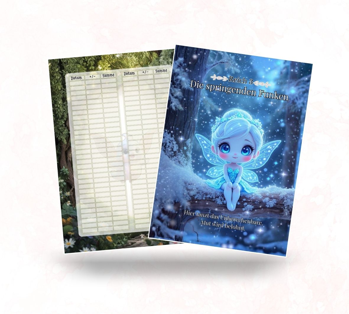 A5 Sparbuch - Die Reiche im Wald der stillen Magie