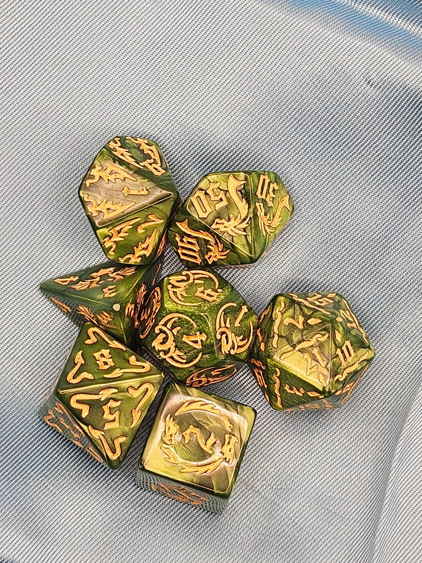 Würfelset Drachen