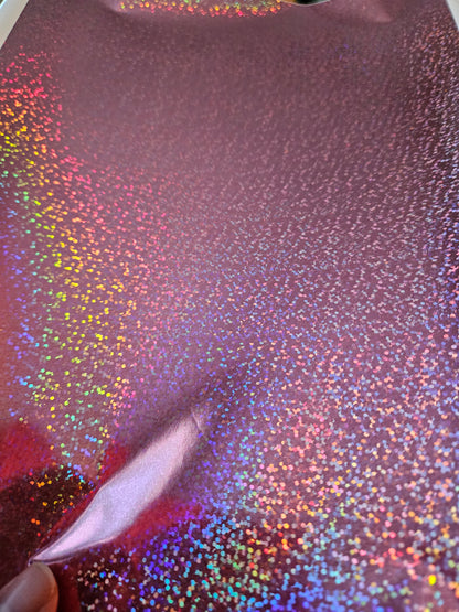 RubbelSheet A4 Glitzer Rosa