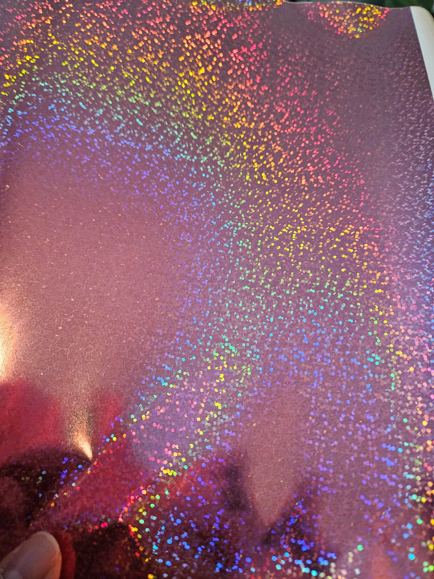 RubbelSheet A4 Glitzer Rosa