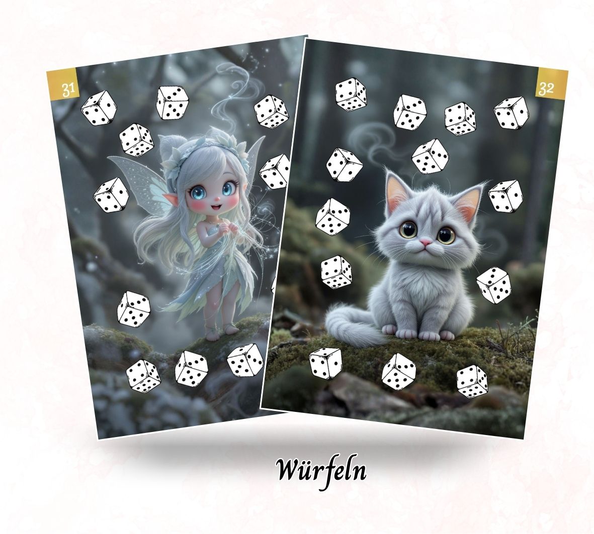 A5 Sparbuch - Die Reiche im Wald der stillen Magie