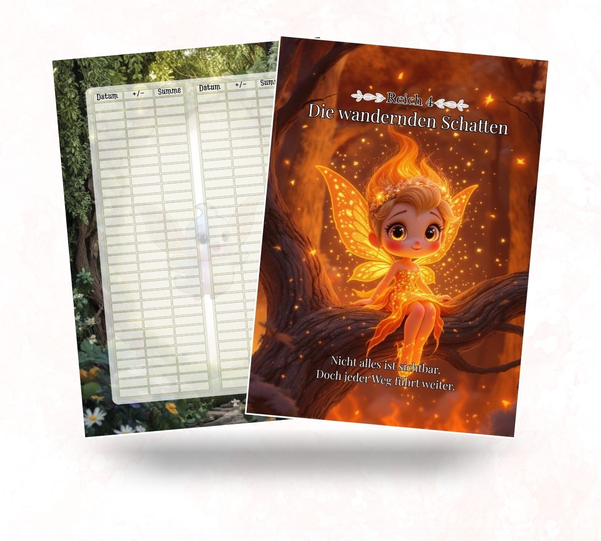 A5 Sparbuch - Die Reiche im Wald der stillen Magie