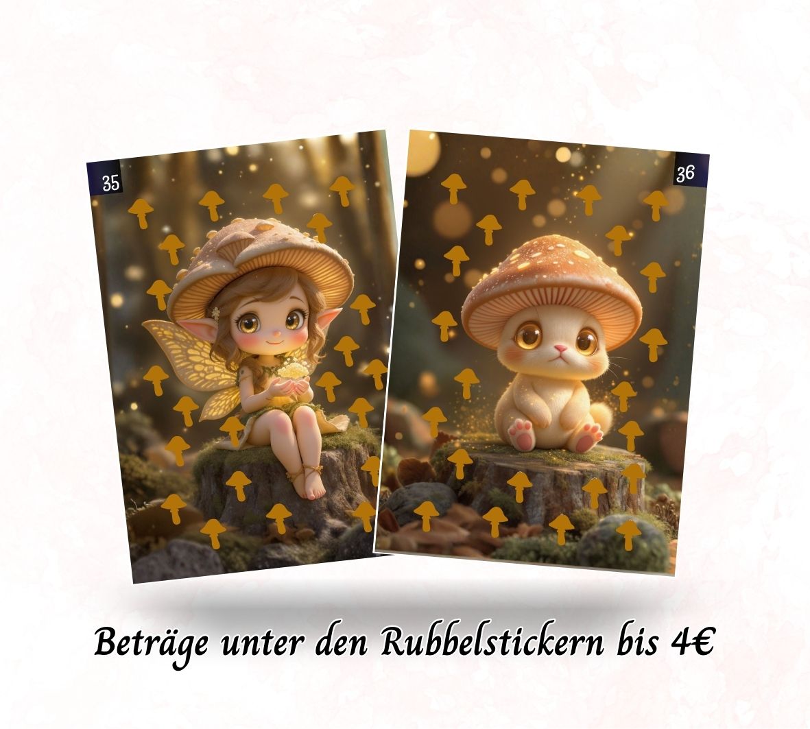 A5 Sparbuch - Die Reiche im Wald der stillen Magie