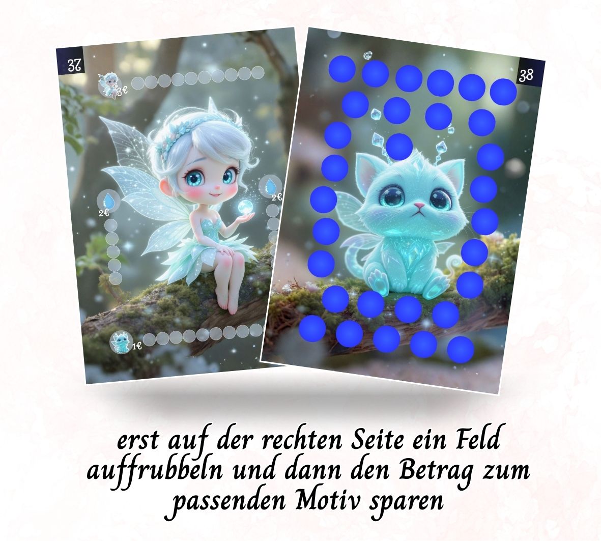 A5 Sparbuch - Die Reiche im Wald der stillen Magie