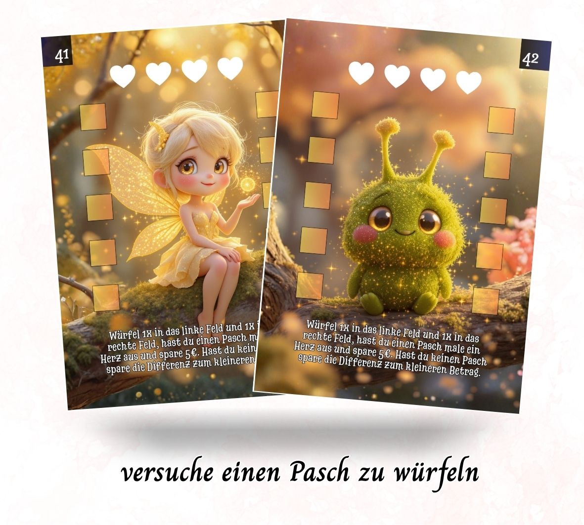 A5 Sparbuch - Die Reiche im Wald der stillen Magie