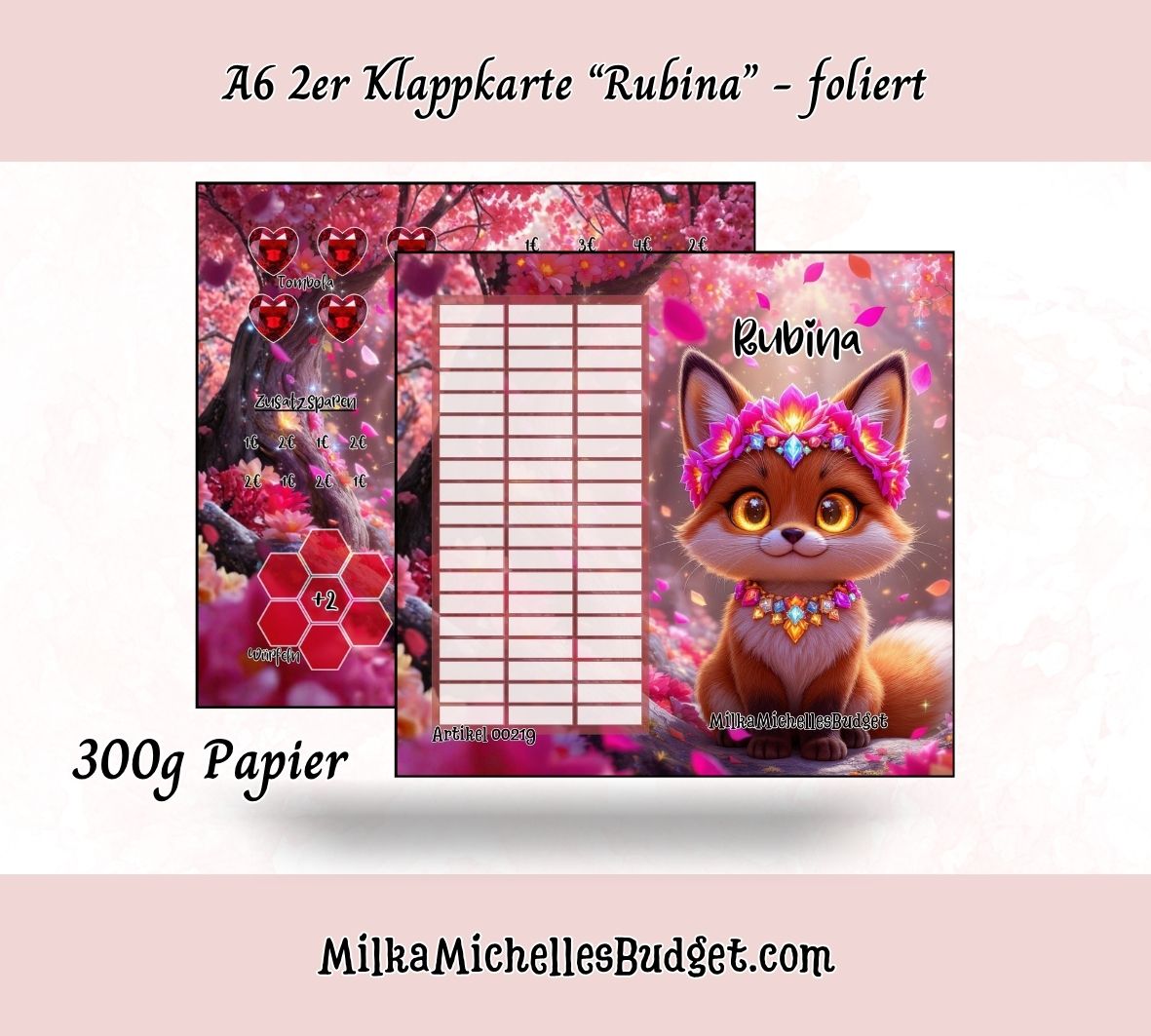 ✨ Rubina – Deine vielseitige Sparchallenge mit System ✨