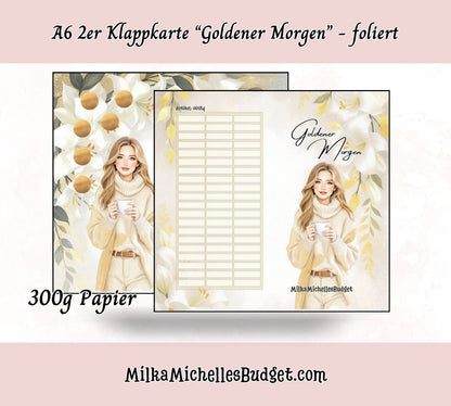 ✨ Goldener Morgen – Starte ruhig, spare bewusst ✨