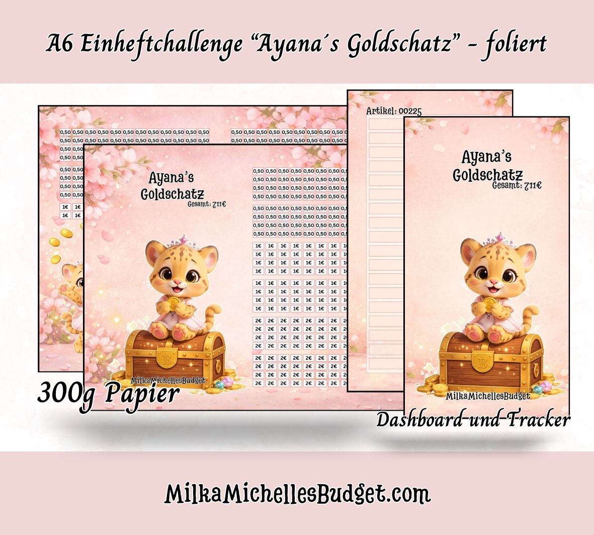 ✨ Ayana’s Goldschatz – Baue dir Schritt für Schritt deinen eigenen Schatz auf ✨