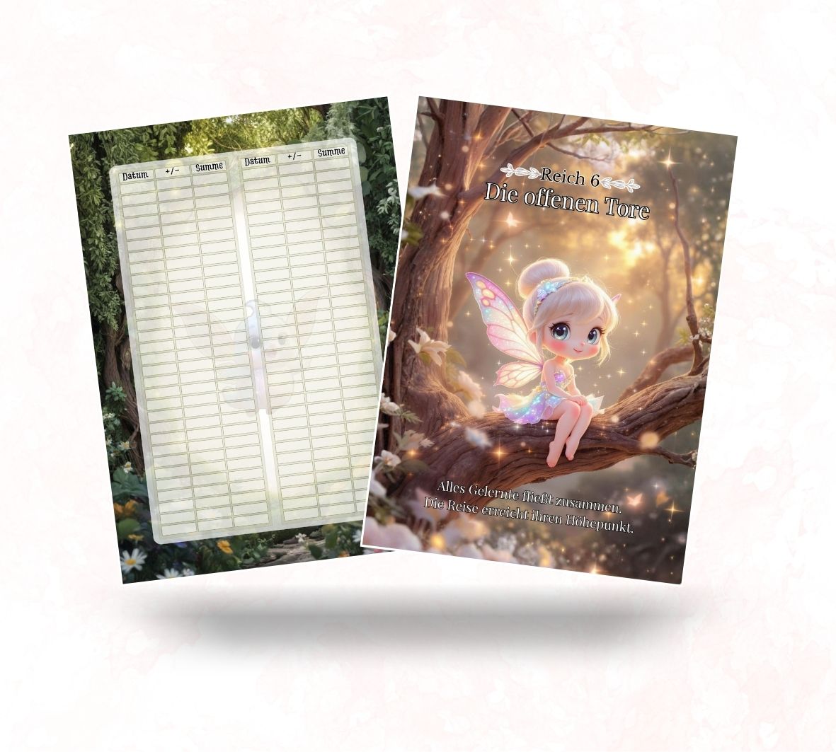 A5 Sparbuch - Die Reiche im Wald der stillen Magie