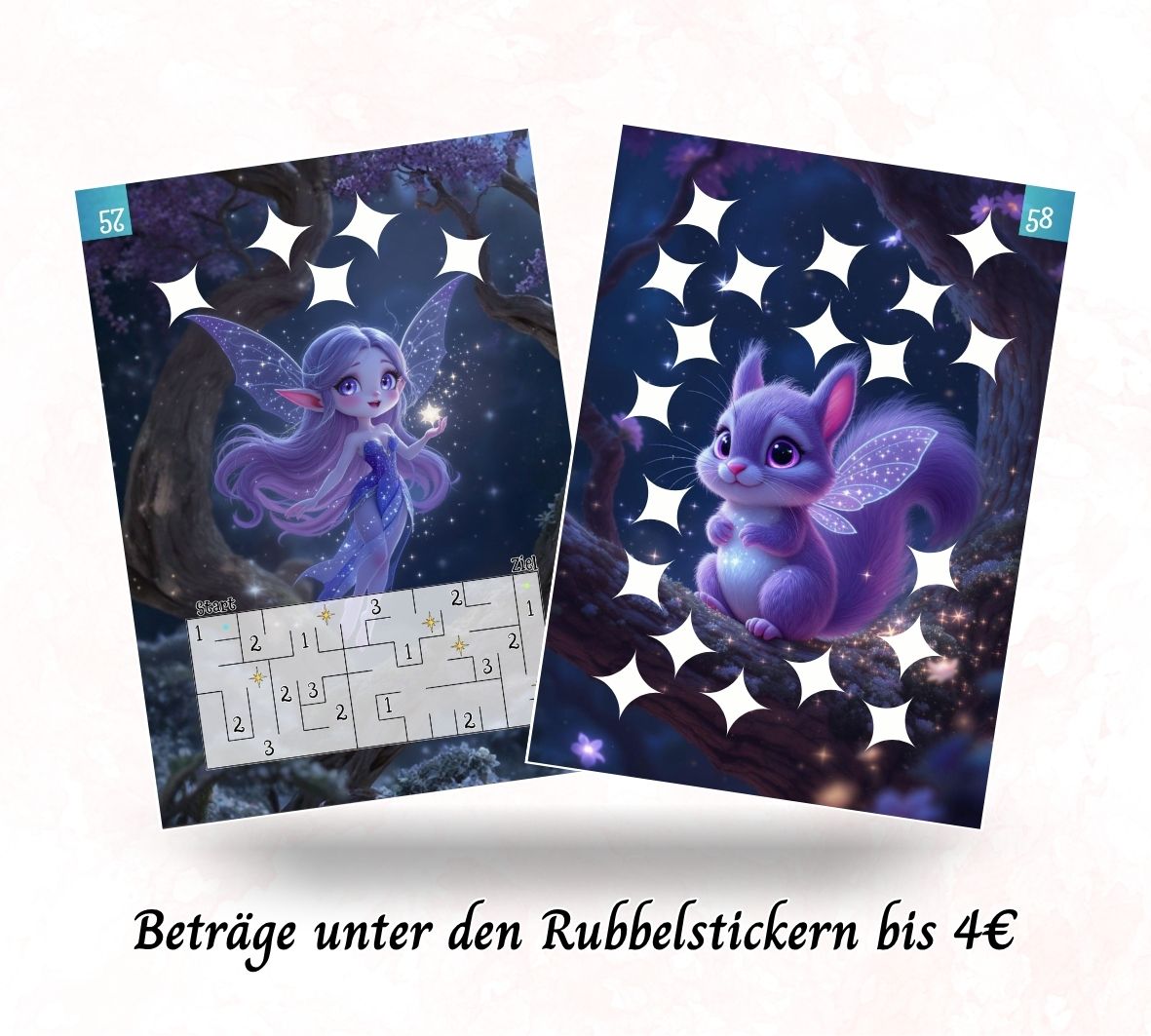 A5 Sparbuch - Die Reiche im Wald der stillen Magie