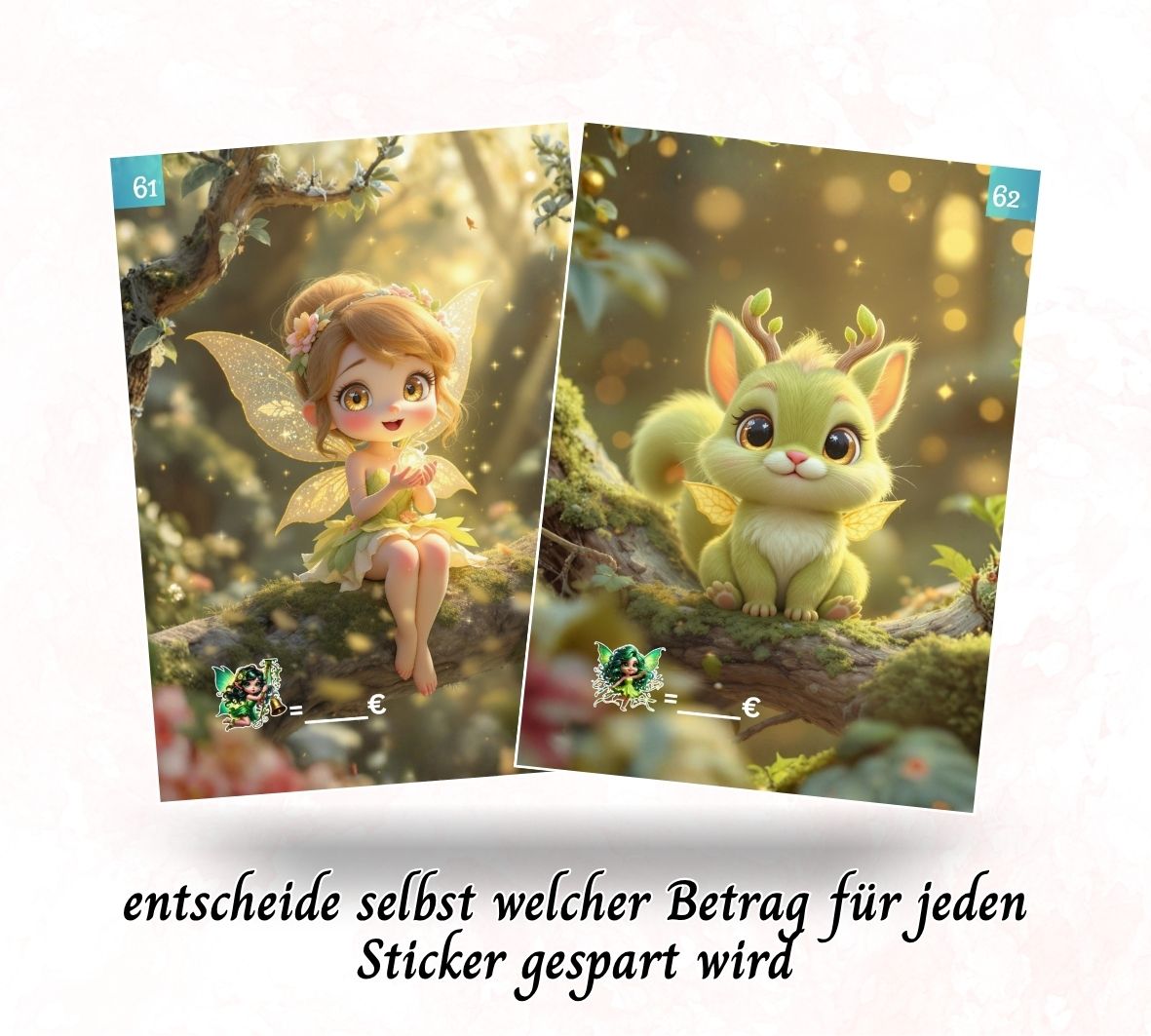 A5 Sparbuch - Die Reiche im Wald der stillen Magie