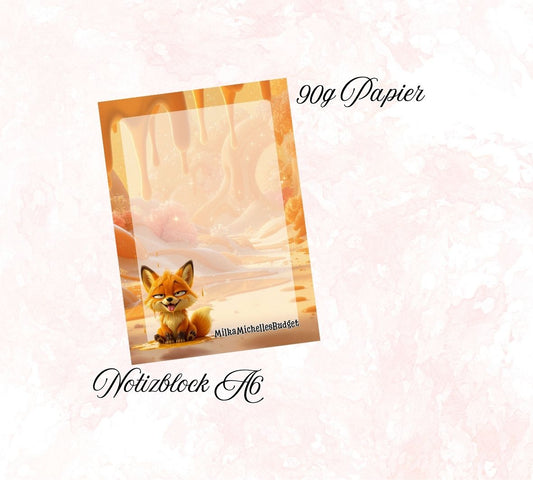 Notizblock "Caramello"