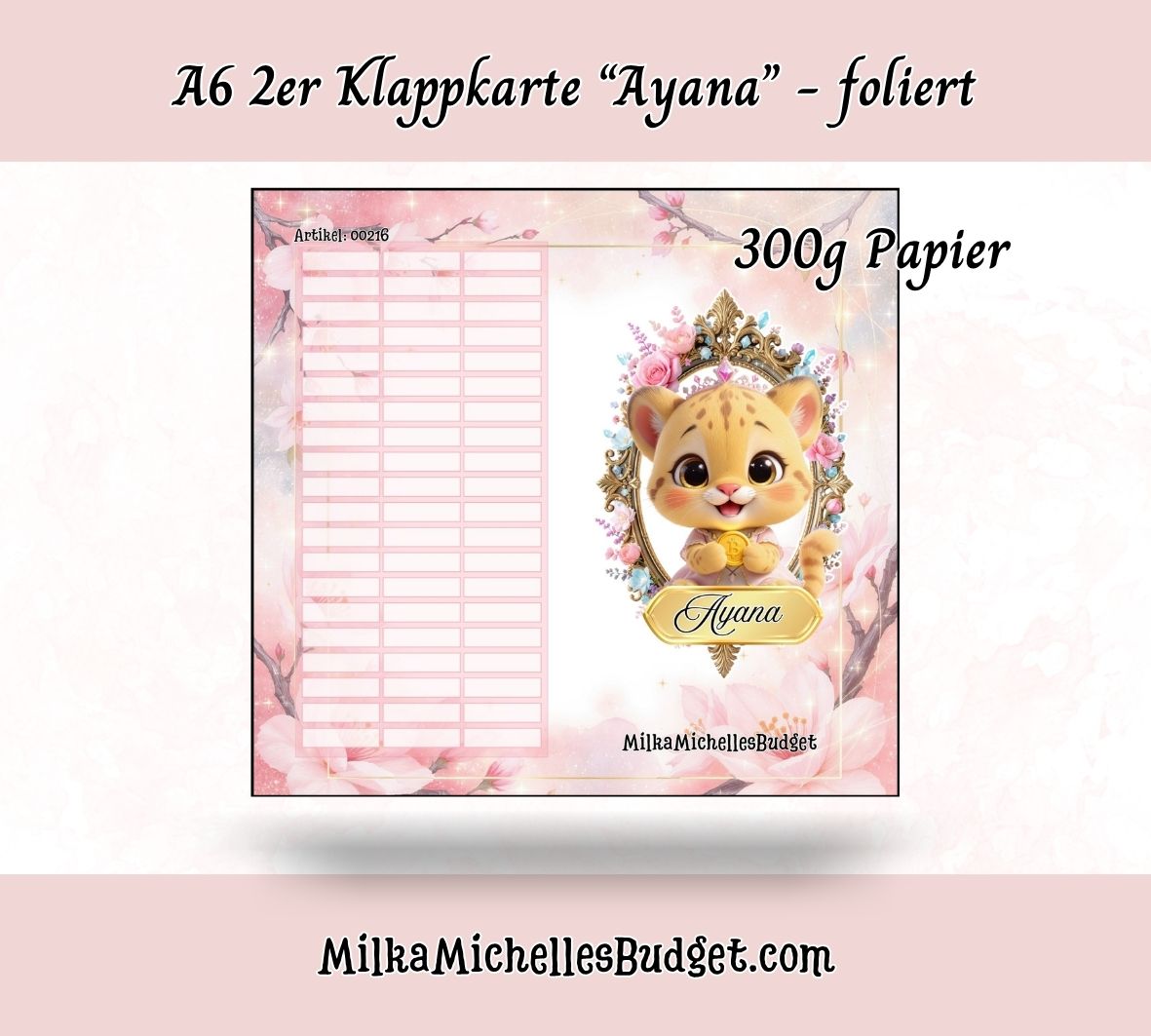 ✨ Ayana – Deine magische Sparbegleiterin ✨