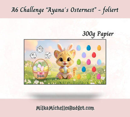 🐣 Ayana’s Osternest – Deine fröhliche Sparchallenge für die Osterzeit 🐣