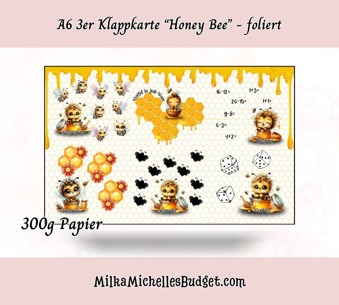 🐝 Honey Bee – Deine süße, vielseitige Sparchallenge 🐝