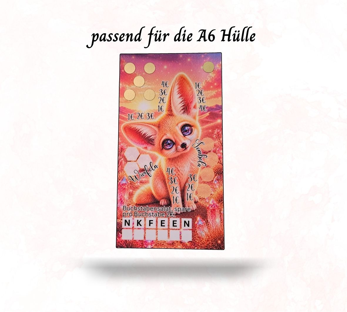 Sweet Animals A6 – Niedliche Spar-Challenges mit Tiermotiven