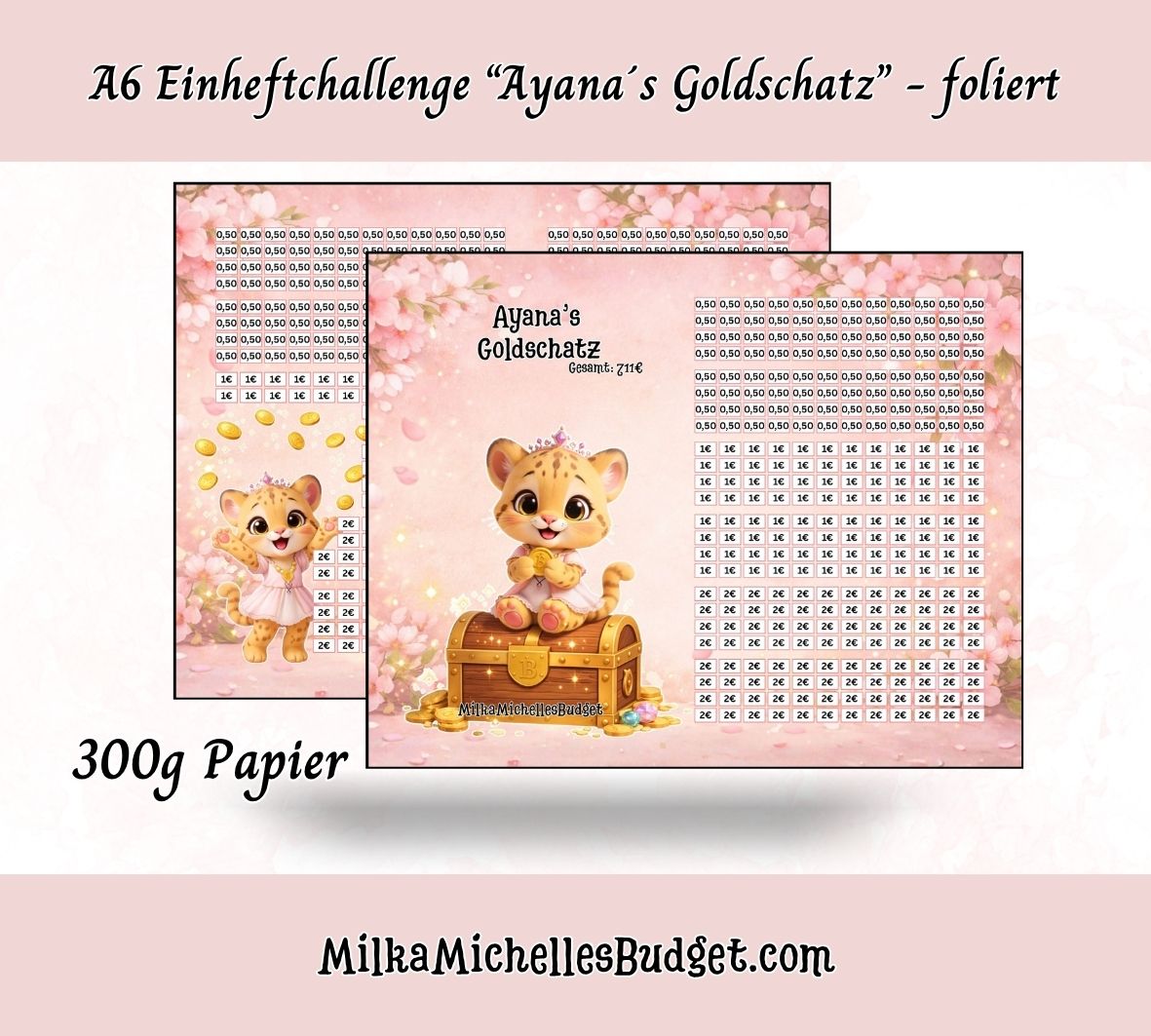 ✨ Ayana’s Goldschatz – Baue dir Schritt für Schritt deinen eigenen Schatz auf ✨