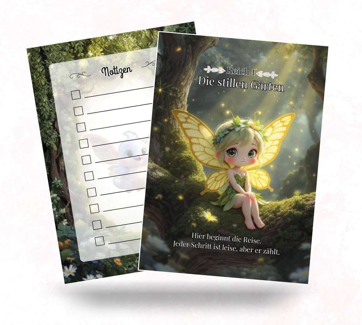 A5 Sparbuch - Die Reiche im Wald der stillen Magie