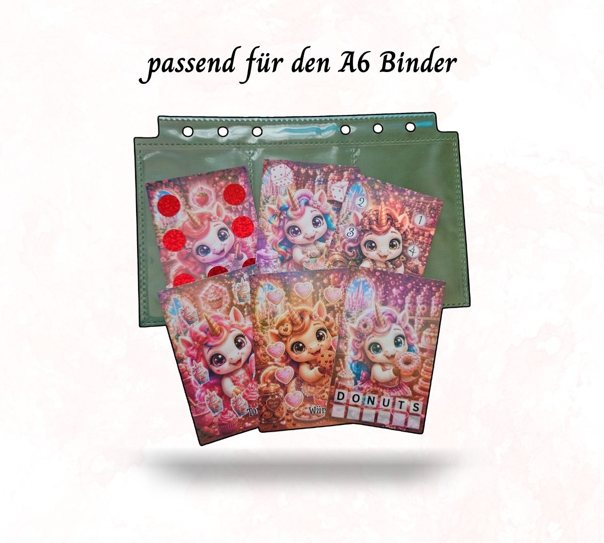 Einhorn Bäckerei Minis – 6 liebevoll gestaltete Spar-Challenges im Mini-Format