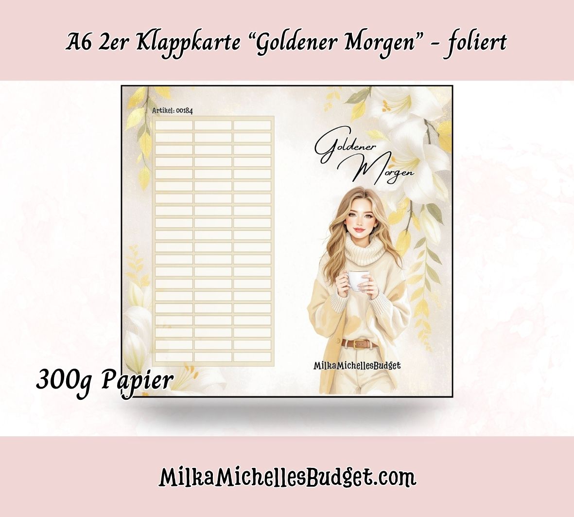 ✨ Goldener Morgen – Starte ruhig, spare bewusst ✨