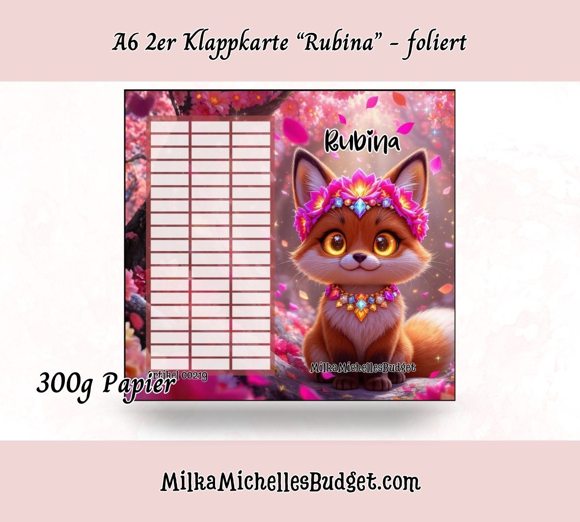 ✨ Rubina – Deine vielseitige Sparchallenge mit System ✨