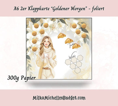 ✨ Goldener Morgen – Starte ruhig, spare bewusst ✨