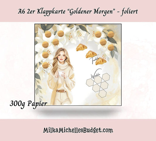 ✨ Goldener Morgen – Starte ruhig, spare bewusst ✨