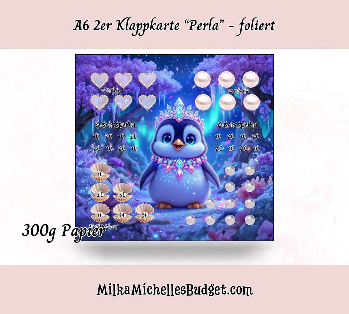 ❄️ Perla – Deine magische Sparchallenge mit System ❄️