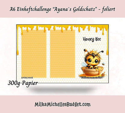 🐝 Honey Bee – Deine süße, vielseitige Sparchallenge 🐝