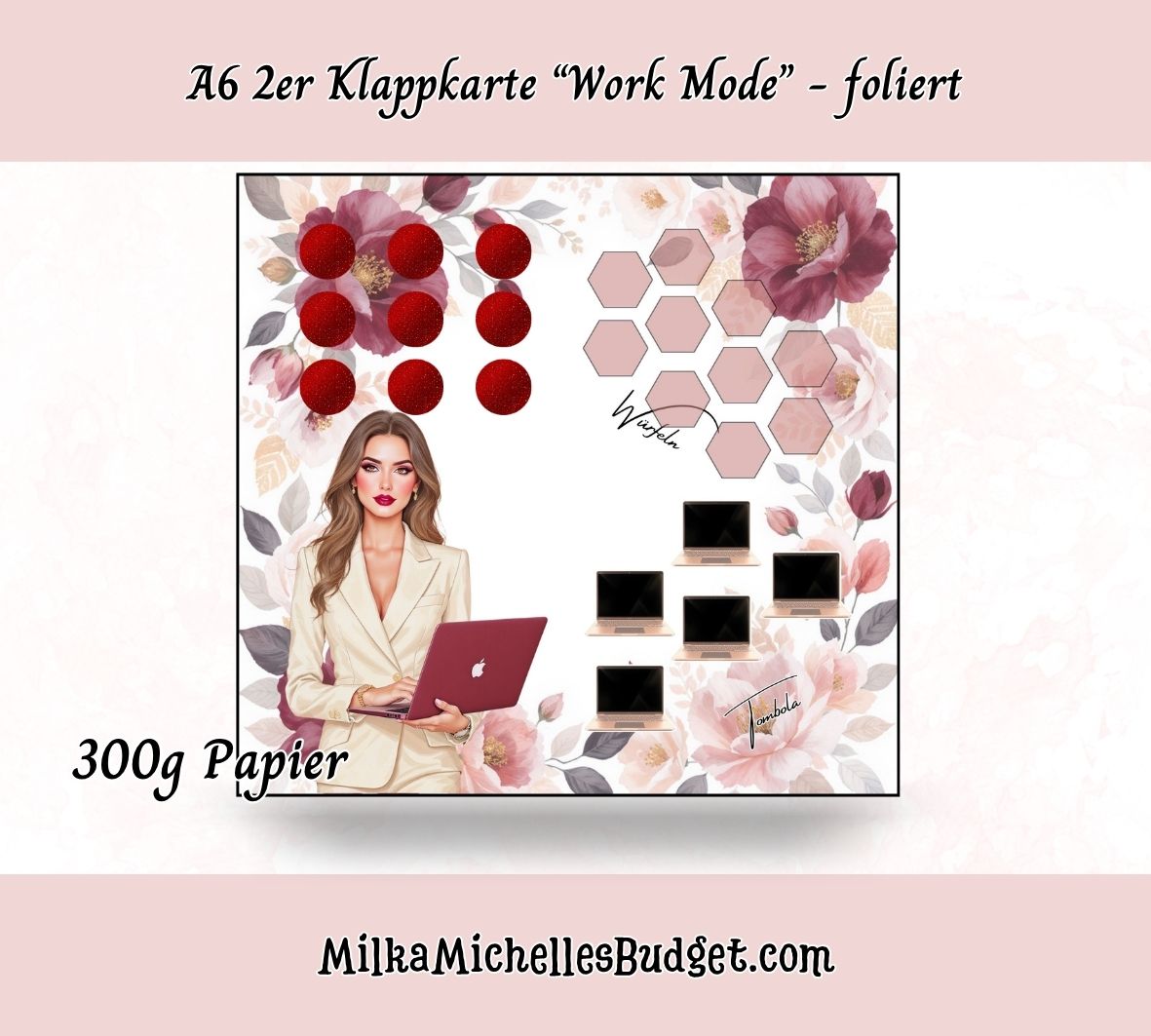 ✨ Work Mode – Deine stilvolle Sparchallenge für klare Ziele ✨