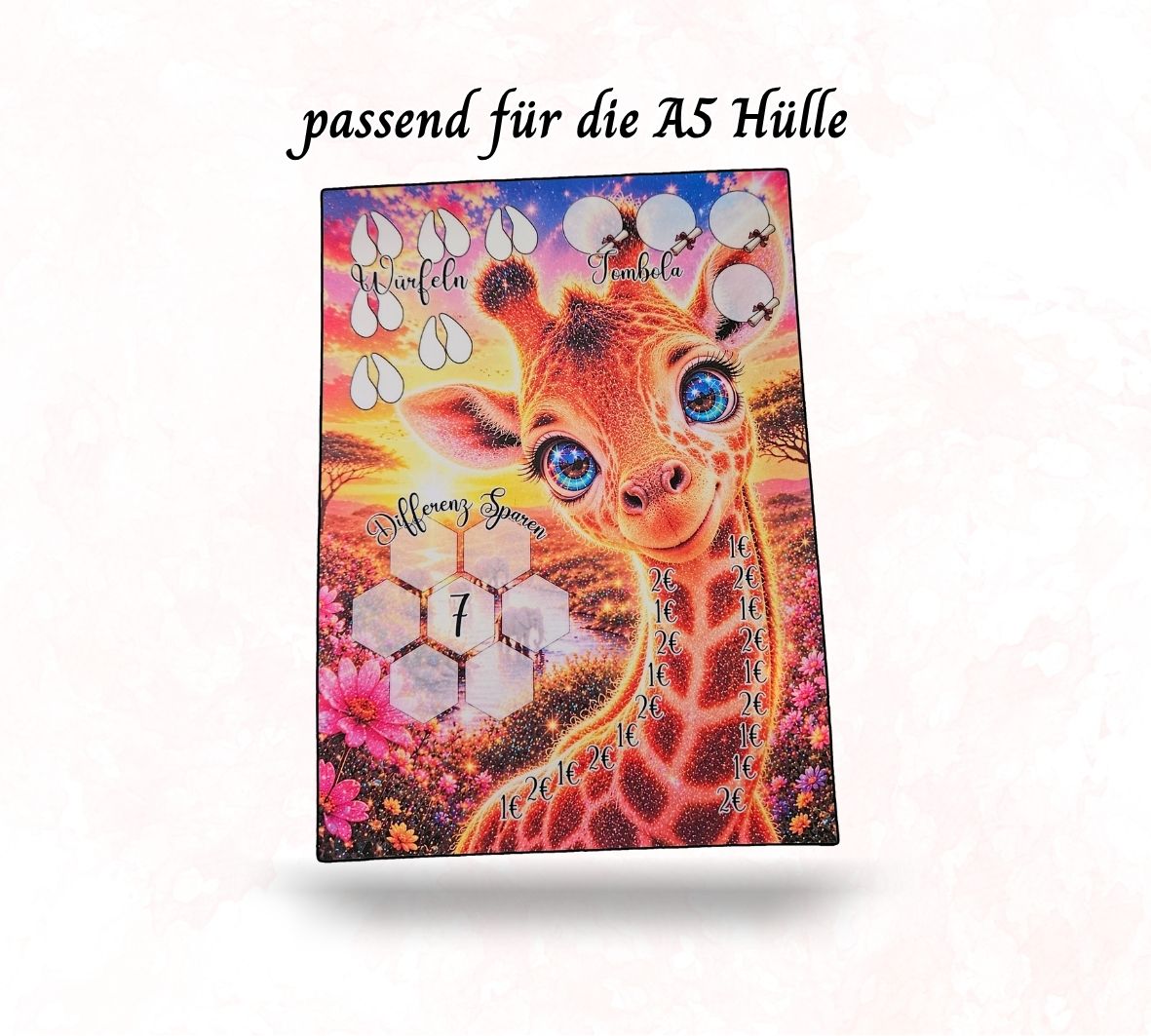 Sweet Animals A5 – Niedliche Spar-Challenges mit Tiermotiven