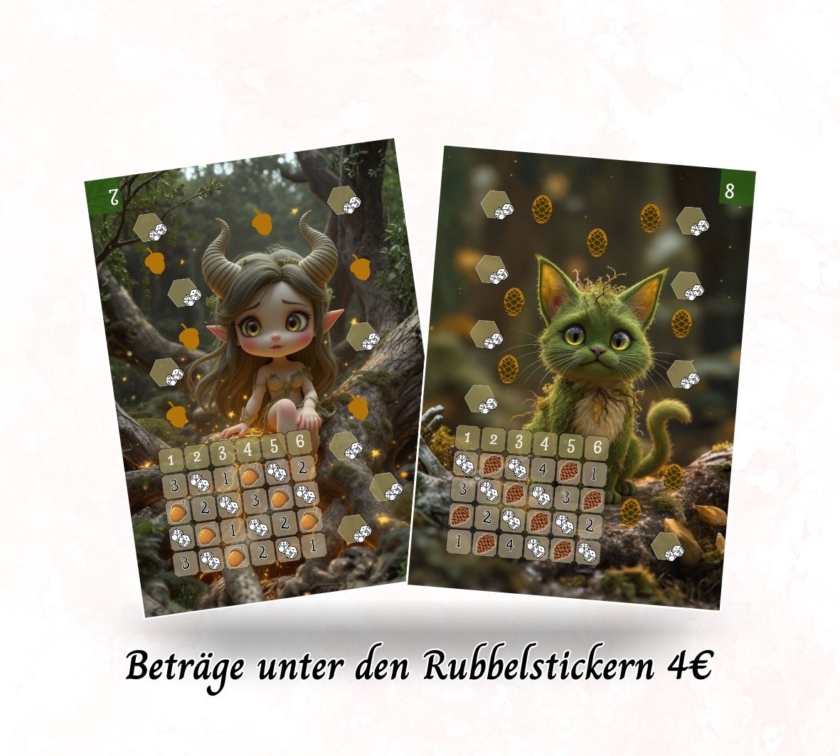 A5 Sparbuch - Die Reiche im Wald der stillen Magie