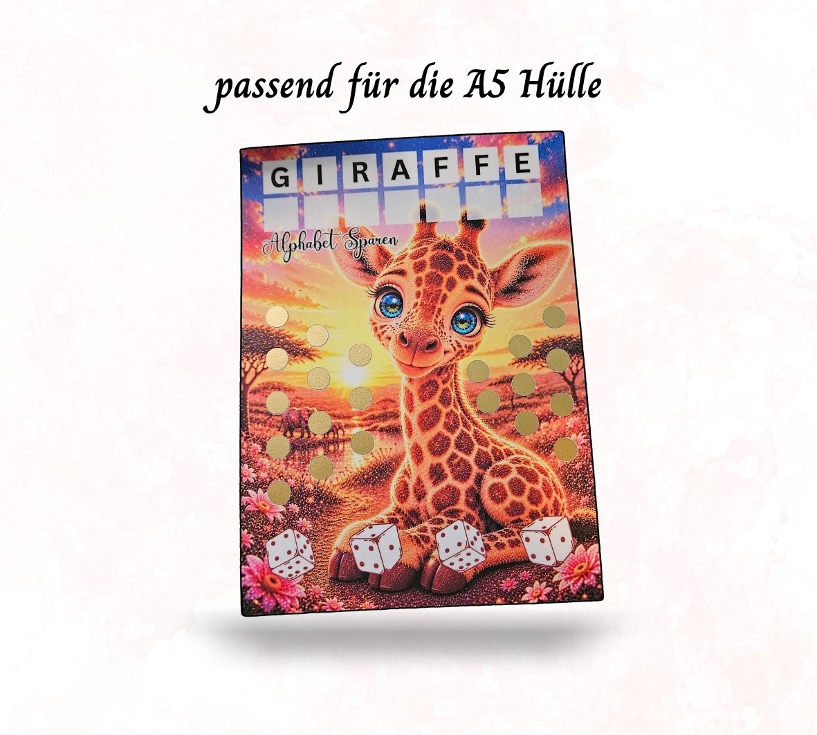 Sweet Animals A5 – Niedliche Spar-Challenges mit Tiermotiven