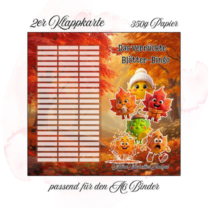 Das verrückte Blätterbingo