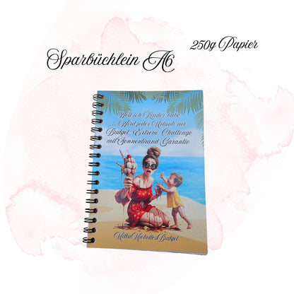 Sparbuch- Weil ich Kinder habe - Urlaubs Edition / Artikel 00166
