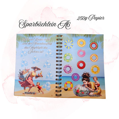 Sparbuch- Weil ich Kinder habe - Urlaubs Edition / Artikel 00166