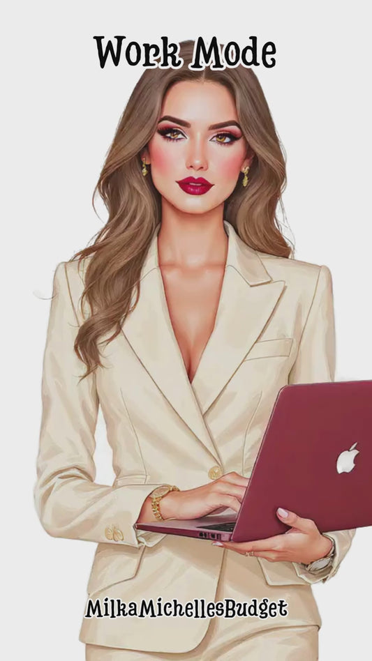 ✨ Work Mode – Deine stilvolle Sparchallenge für klare Ziele ✨